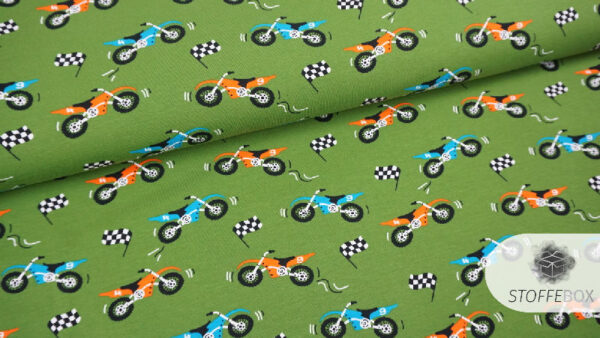 Jersey - Motocross (olivgrün) – Bild 2