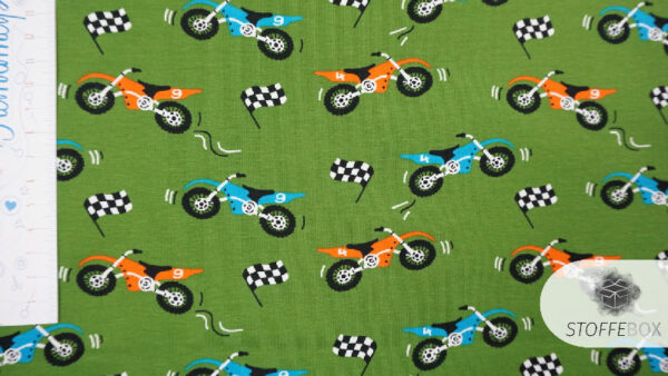 Jersey - Motocross (olivgrün) – Bild 3