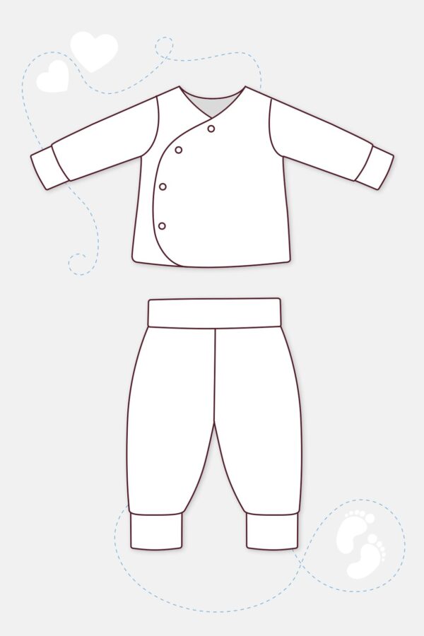 Schnittmuster Pattydoo "Babyset PIPPA" – Bild 5