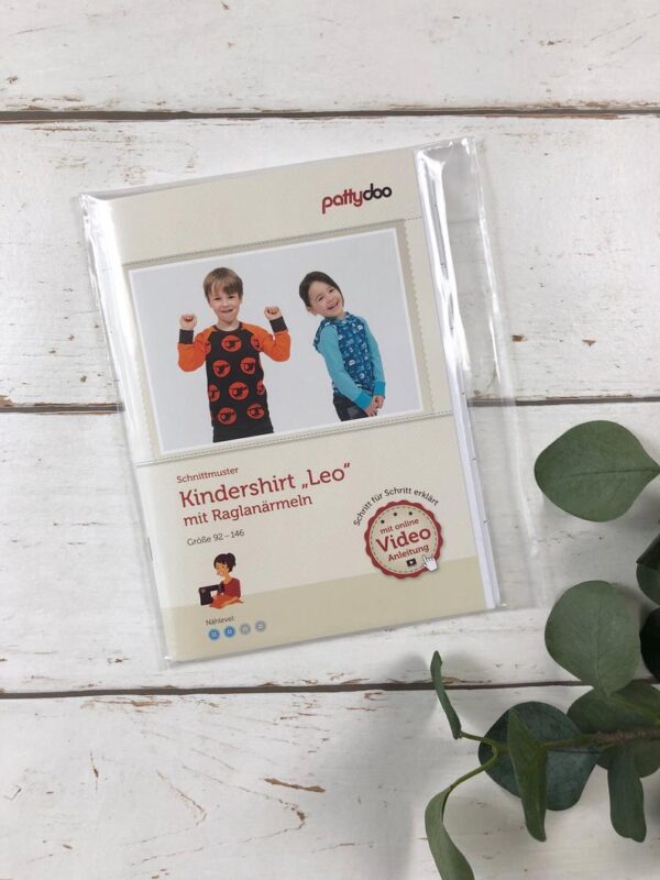 Schnittmuster Pattydoo "Kindershirt LEO"