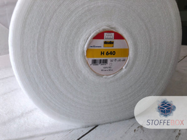 H640 Volumenvlies-Bügeleinlage (Vlieseline) 90cm Breit