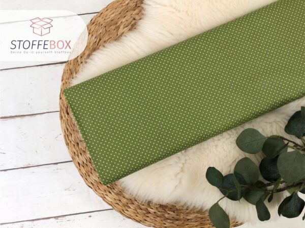 Baumwollstoffpaket - Basics gemustert helloliv (Einheit wählbar ab 50cm-2m) – Bild 8