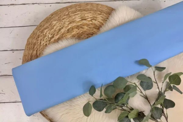 Jersey Stoff Öko-Tex-100 - Uni blau und petrol Töne (verschiedene Farben) – Bild 7