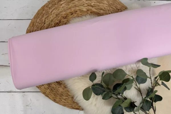 Jersey Stoff Öko-Tex-100 - Uni rosa und apricot Töne (verschiedene Farben) – Bild 9