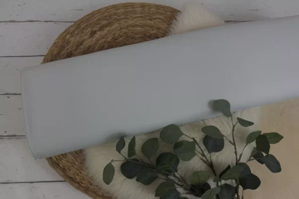 Jersey Stoff Öko-Tex-100 - Uni meliert schwarz und grau Töne (verschiedene Farben) – Bild 8