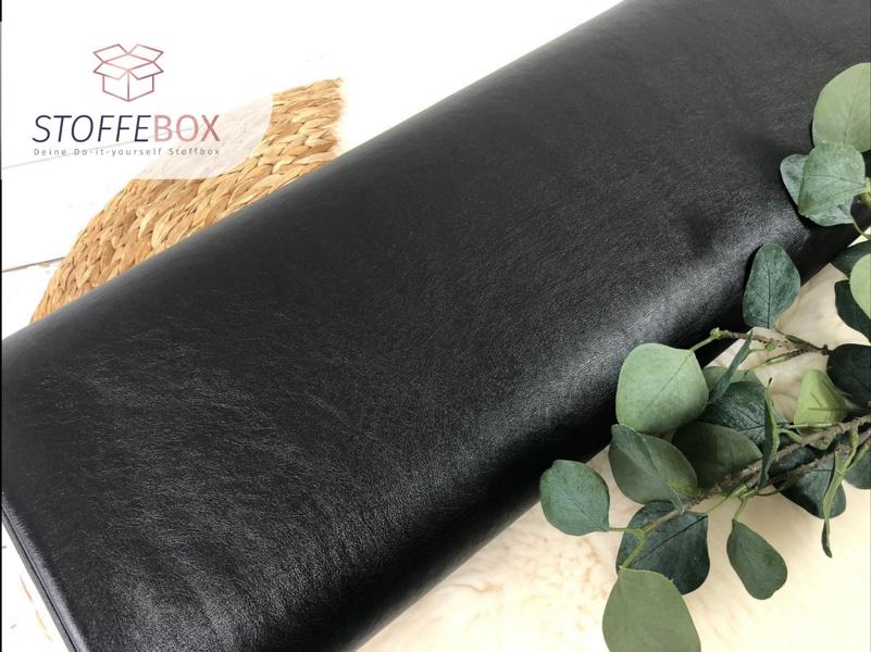 Veganes Leder - Kunstleder uni / metallic (Farbe wählbar) -  -  Stoffe und handgemachte Geschenkartikel kaufen