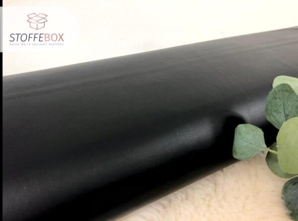 Veganes Leder - Kunstleder uni / metallic (Farbe wählbar) – Bild 14