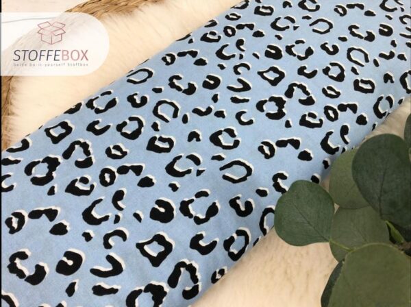 Viskose - Leoprint / Animalprint Leomuster (versch. Farben) – Bild 3