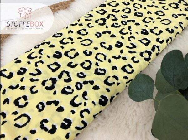 Viskose - Leoprint / Animalprint Leomuster (versch. Farben) – Bild 5