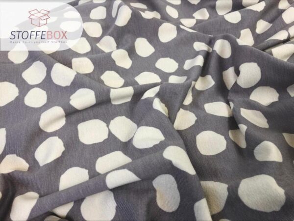 Viskosejersey - Punkte Polka Dots (versch. Farben) – Bild 7