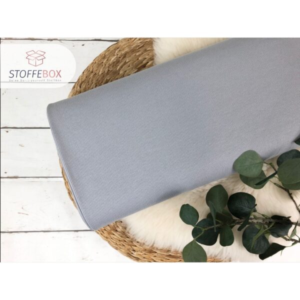 Ripp Jersey - Uni  (versch. Farben) – Bild 12