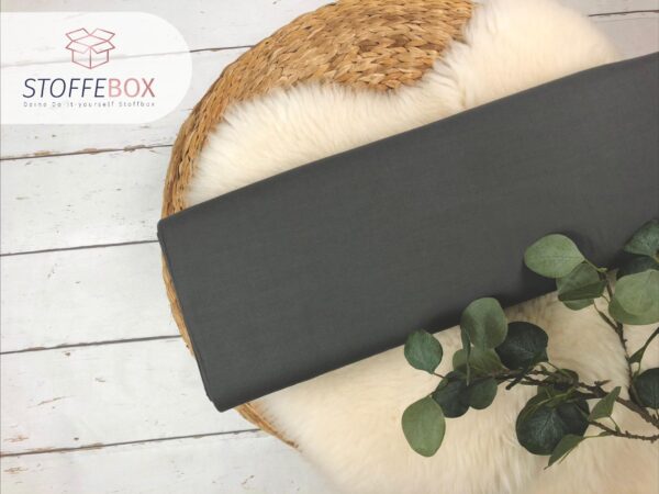 100% Viskose Stoff - Uni (Farben wählbar) – Bild 5