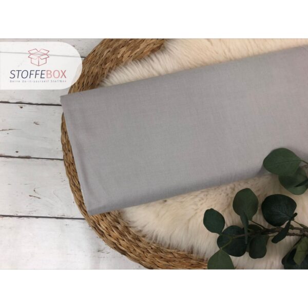 100% Viskose Stoff - Uni (Farben wählbar) – Bild 8