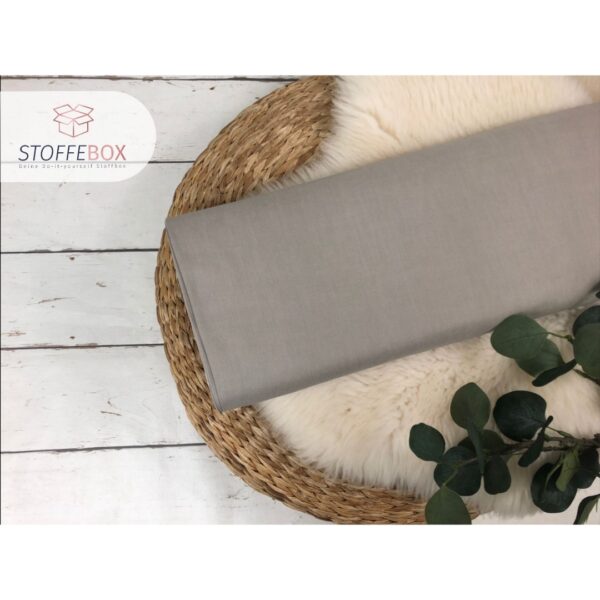 100% Viskose Stoff - Uni (Farben wählbar) – Bild 7