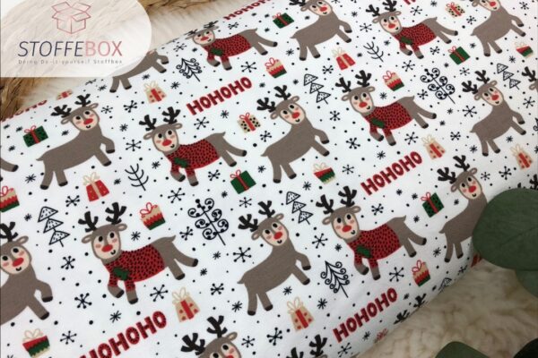 Jersey Weihnachtsstoffe