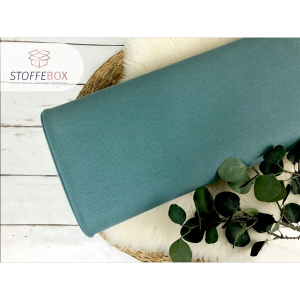 Ottoman - 100% Baumwolle - Struktur Uni (versch. Farben) – Bild 4