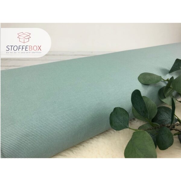 Ottoman - 100% Baumwolle - Struktur Uni (versch. Farben) – Bild 3