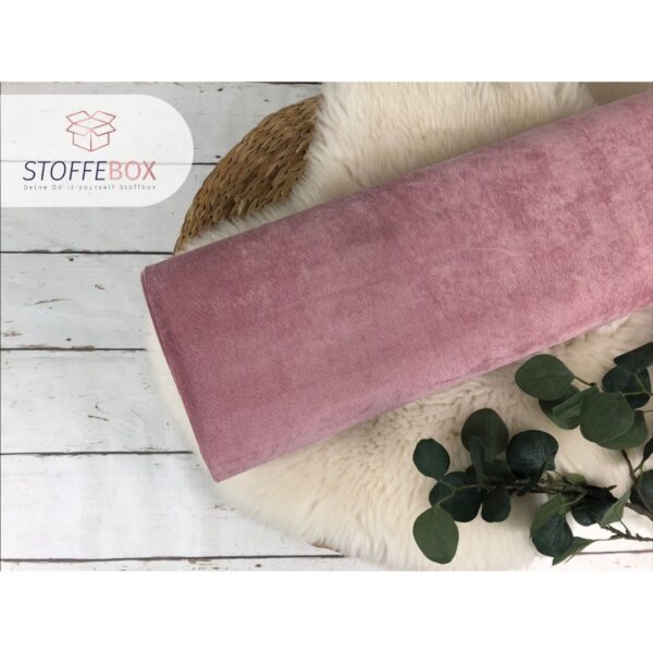 Feincord, Babycord elastisch – Uni rosa