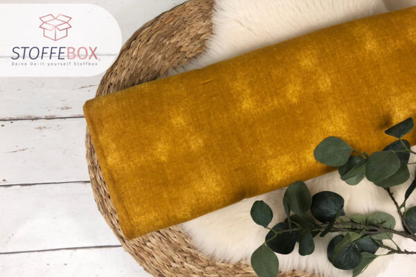 Musselin Stoff / Double Gauze - Batik Optik (Farbe wählbar) – Bild 5