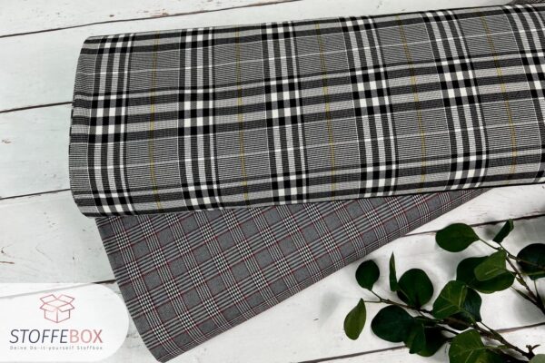Glencheck price-of-wales rot gelb