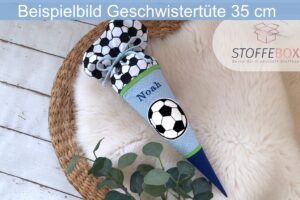 Geschwistertüte Fußball