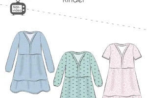 Schnittmuster Fadenkaefer für Kleid Valentina Kinder