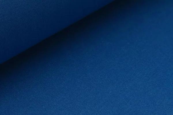Viskosejersey uni in blau