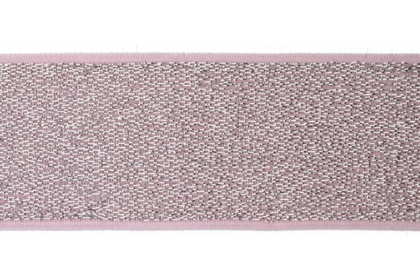 Gummiband 40mm für Rock in rosa mit Glitzer