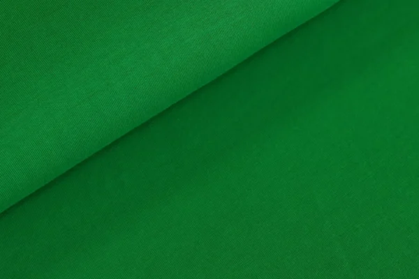 Modal Baumwoll Jersey in Uni sattes grün