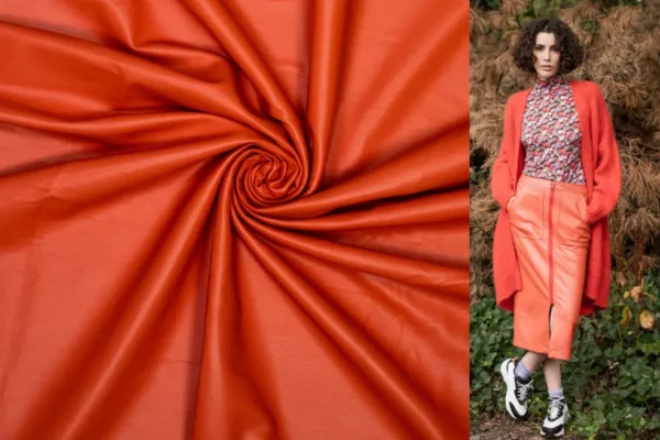 Fibre Mood 21 Bay aus veganem Leder in dunkelrot