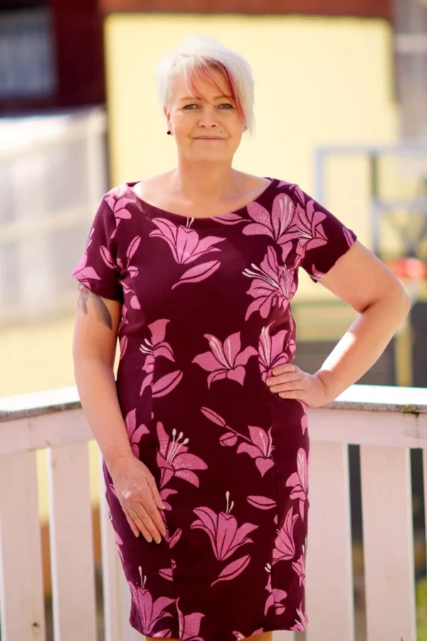 Papierschnittmuster Fadenkäfer Etui Kleid Damen – Bild 5