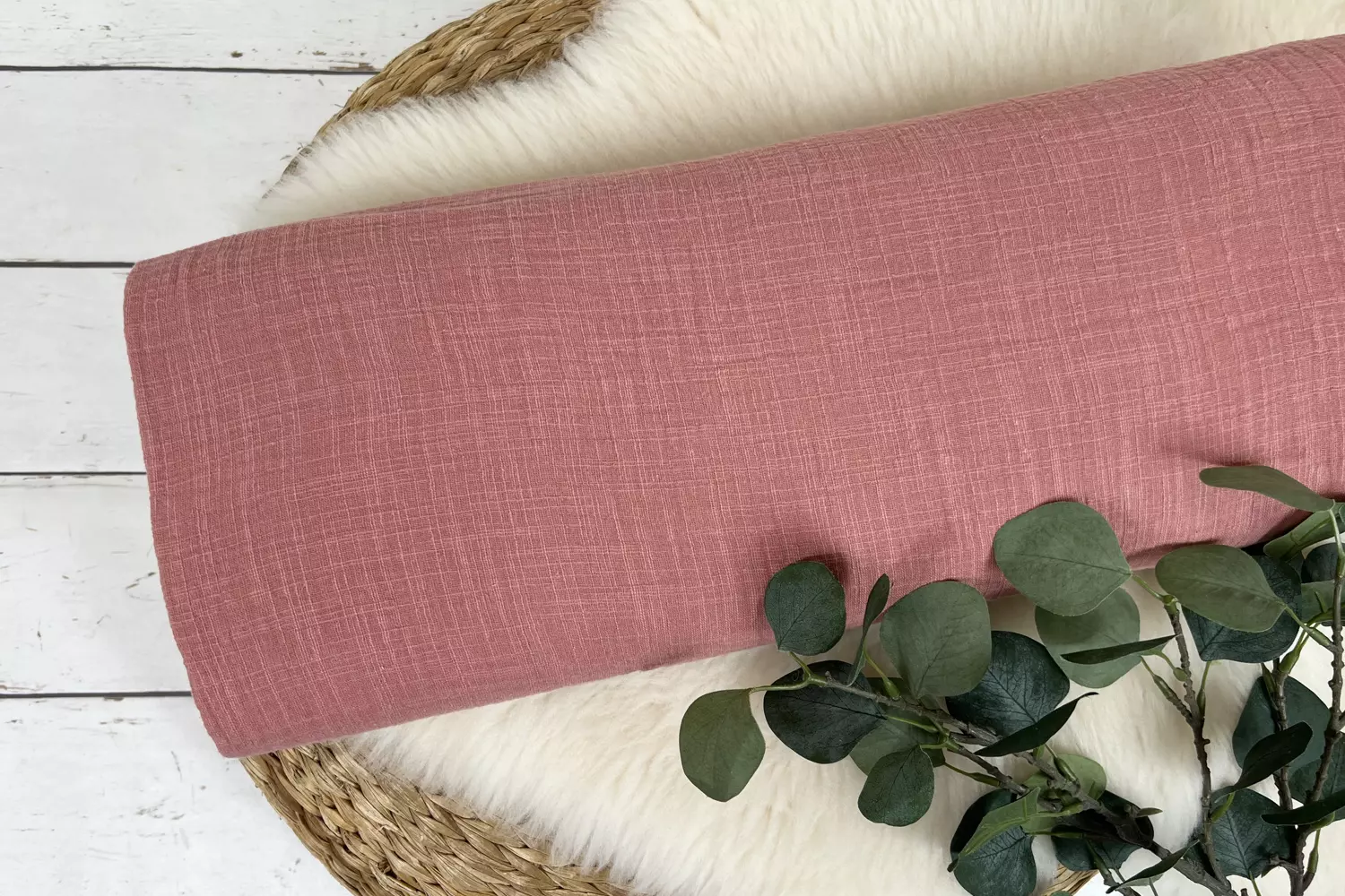 Tissu Mousseline Double Gaze 100% Coton Oeko-Tex - 125g/m², 135cm De Large, Plus De 40 Couleurs Au Mètre