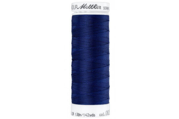 elastisches Nähgarn der Marke Seraflex in der Farbe nachtblau