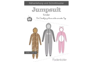 Papierschnittmuster Fadenkäfer Jumpsuit Kinder