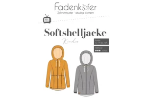 Papierschnittmuster Fadenkäfer Softshelljacke Kinder