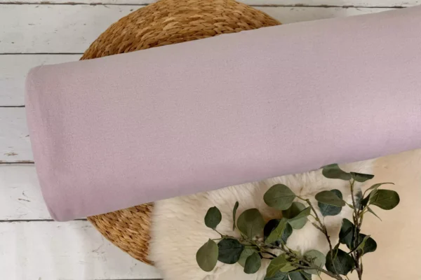 weicher Baumwollfleece Stoff in verschiedenen Uni Farben - Öko-Tex-100 Swafing – Bild 7