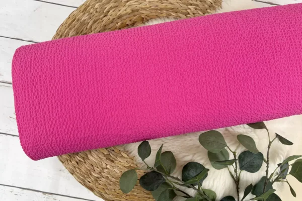 Viskose Crepe Struktur in pink – Öko-Tex 100 – Bild 2