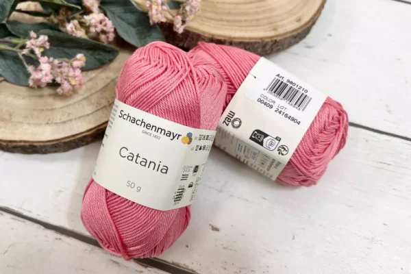 Schachenmayr Wolle Catania 50g aus 100 % Baumwolle in dahlie