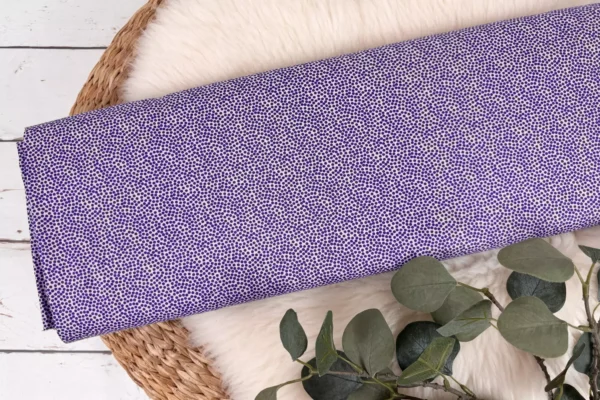 Baumwollstoff Popeline - bunte, unregelmäßige Punkte (verschiedene Farben) - Öko-Tex-100, Swafing – Bild 5