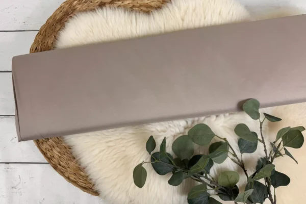 elastischer Futterstoff in beige