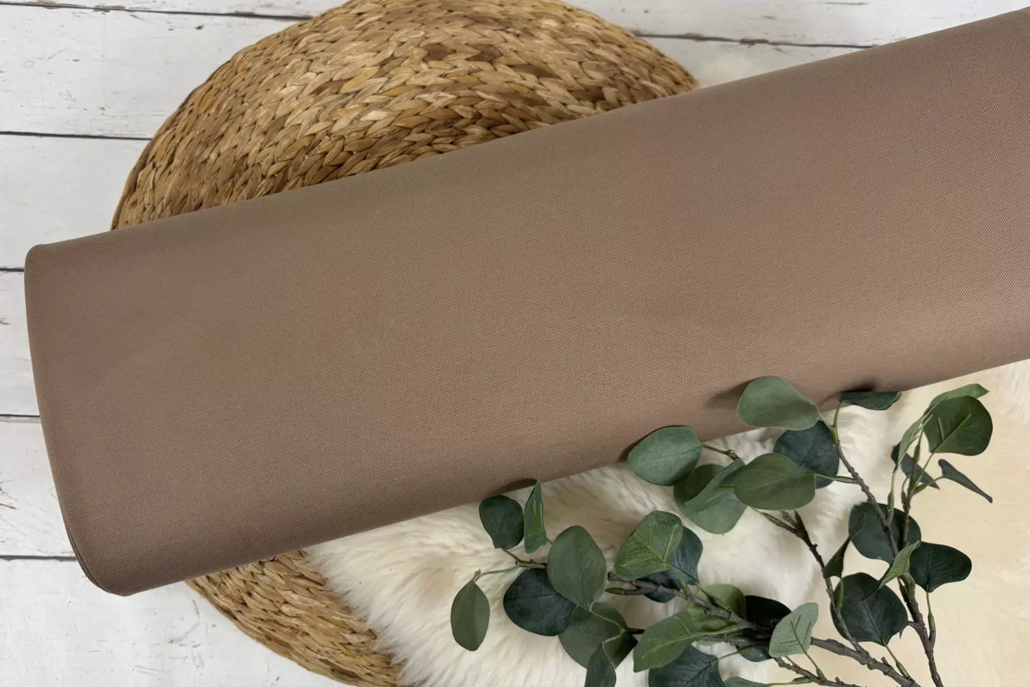 Punta Twill Stoff Meterware - Uni (versch. Farben) – Bild 10