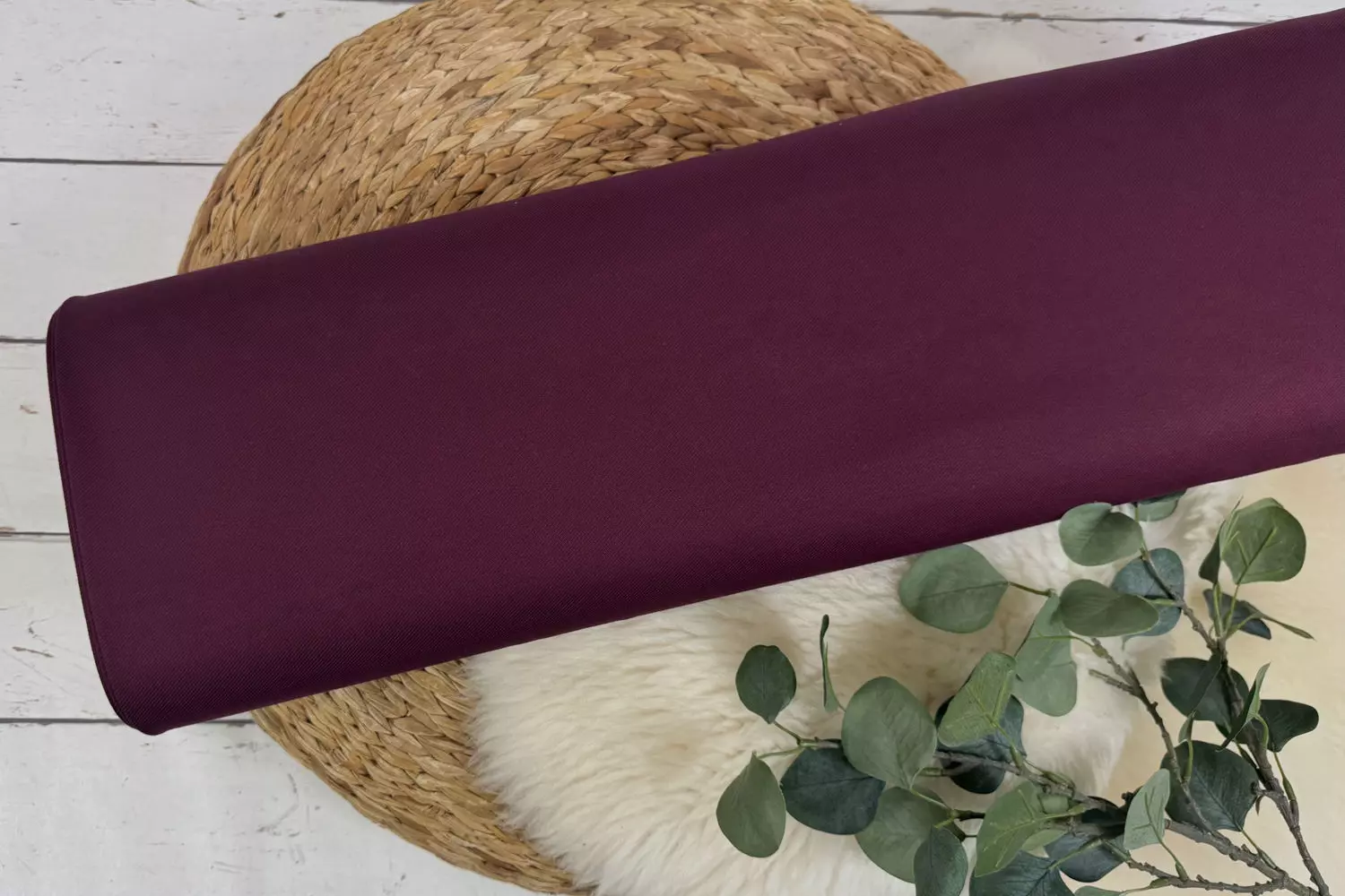 Punta Twill Stoff Meterware - Uni (versch. Farben) – Bild 13