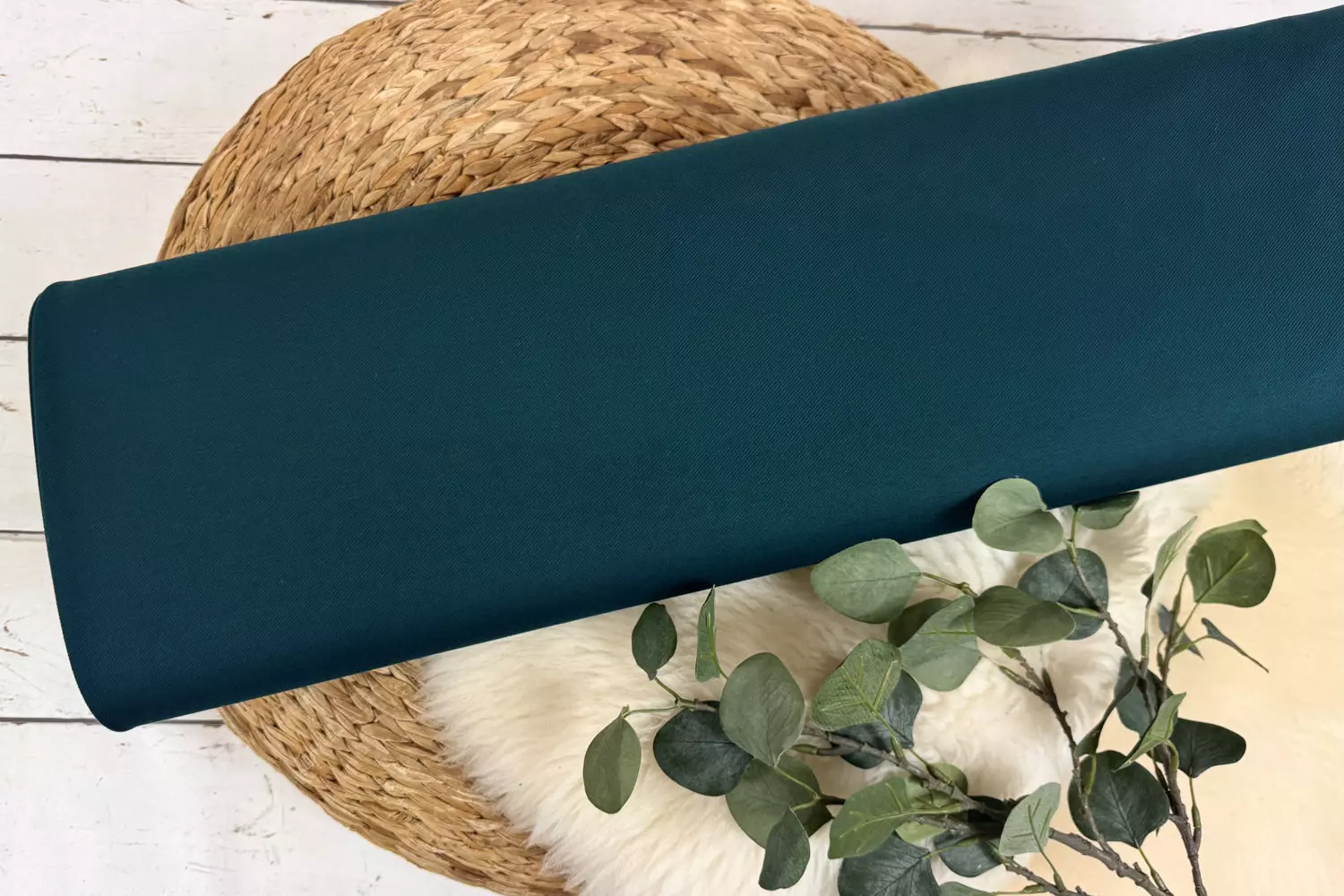 Punta Twill Stoff Meterware - Uni (versch. Farben) – Bild 12