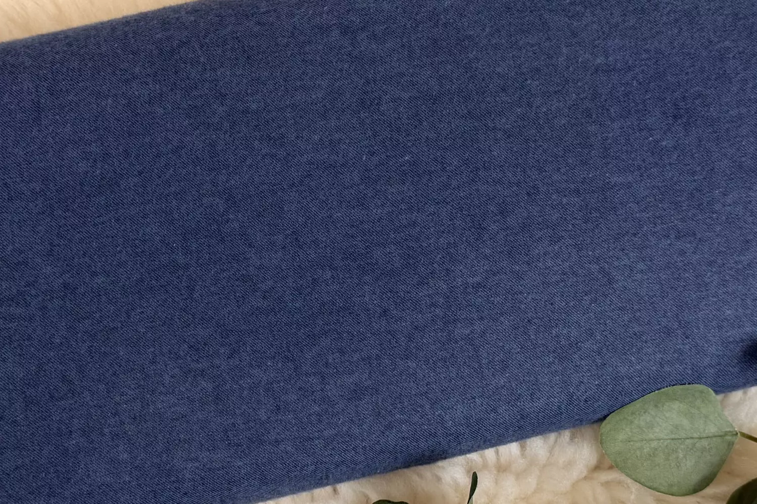 Flanell Stoff aus Baumwolle Uni meliert - Swafing Hudson – Bild 11