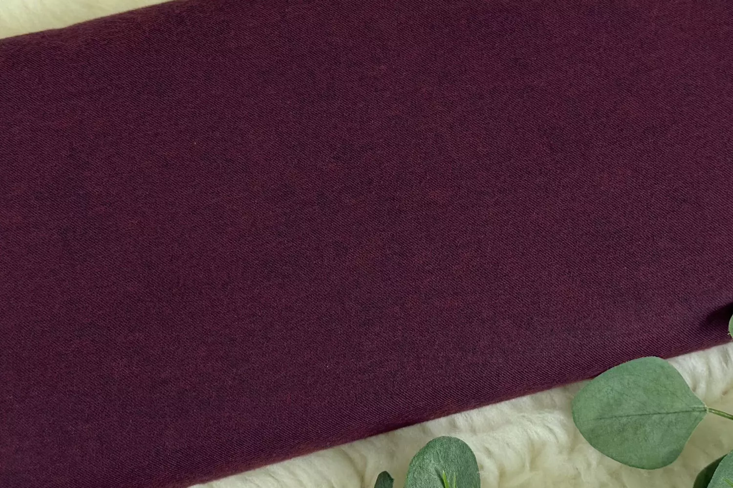 Flanell Stoff aus Baumwolle Uni meliert - Swafing Hudson – Bild 15