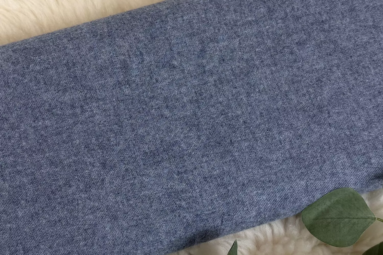 Flanell Stoff aus Baumwolle Uni meliert - Swafing Hudson – Bild 12