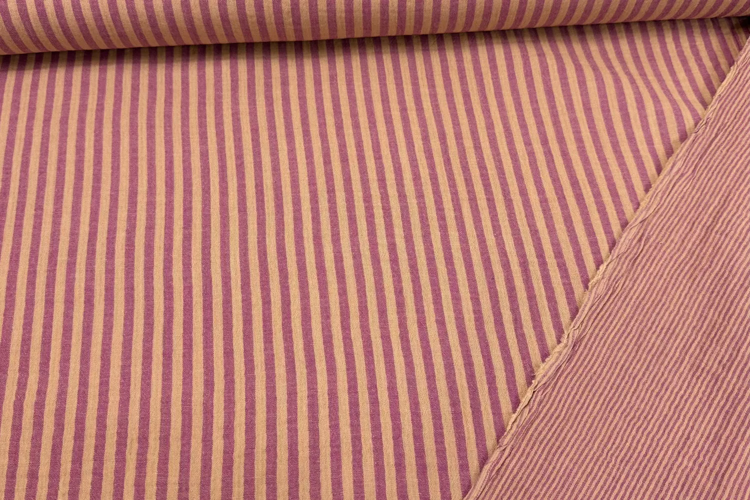 Musselin Stoff - Streifen Double Face - Öko-tex-100 – Bild 7