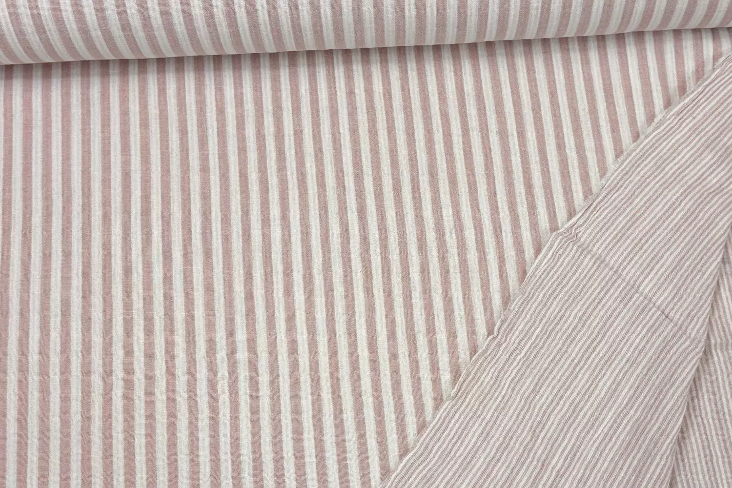 Musselin Stoff - Streifen Double Face - Öko-tex-100 – Bild 3