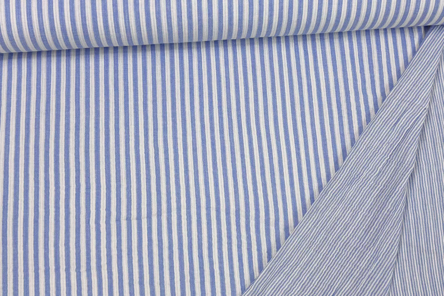 Musselin Stoff - Streifen Double Face - Öko-tex-100 – Bild 5